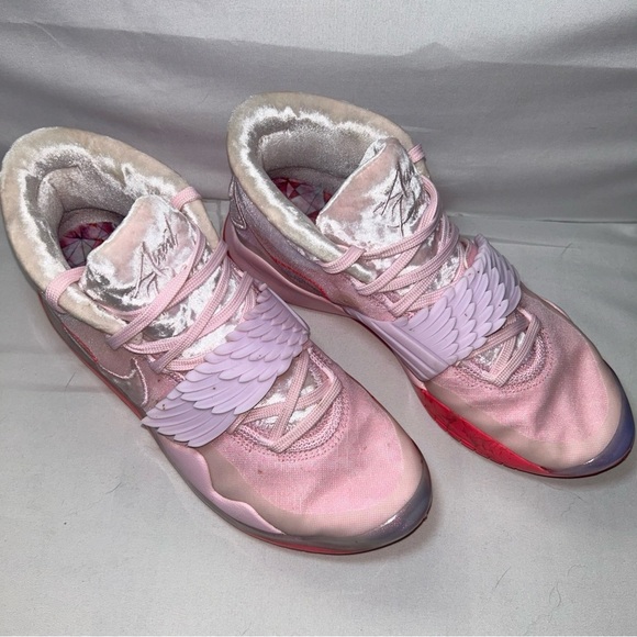 Nike KD 12 Aunt Pearl Basketball Shoes Breast Cancer Awareness Pink Plush Mesh main image 6